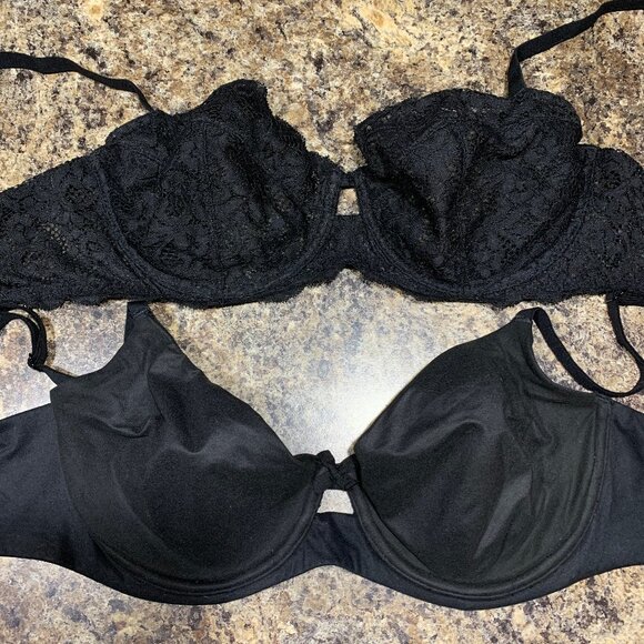 Collection of 2 Victoria Secret Body By Victoria bras 34DD & VS Gown size XL - Picture 2 of 4